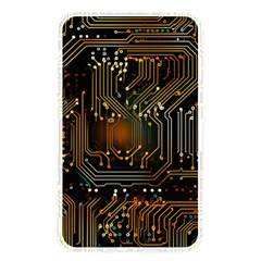 Circuits Circuit Board Orange Technology Memory Card Reader (rectangular) by Ndabl3x