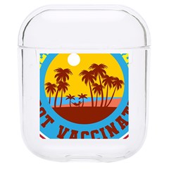 Vaccination Summer Hard Pc Airpods 1/2 Case by Cendanart