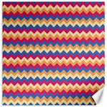 Zigzag Pattern Seamless Zig Zag Background Color Canvas 20  x 20  19 x19.27  Canvas - 1