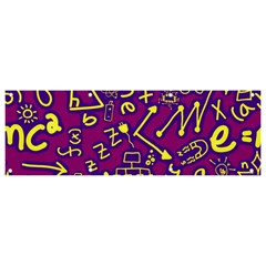 Background Doodles Math Banner And Sign 9  X 3  by Bedest