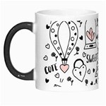 Big Collection With Hand Drawn Objects Valentines Day Morph Mug Left