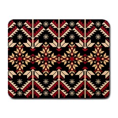 Vector Illustration Of Ukrainian Folk Seamless Pattern Ethnic Ornament Border Element Traditional Small Mousepad by Bedest