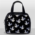 Crane Pattern Bird Animal Classic Handbag (Two Sides) Back