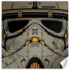 Stormtrooper Canvas 16  X 16  by Cendanart