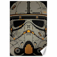 Stormtrooper Canvas 20  X 30  by Cendanart