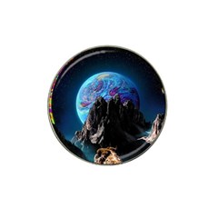 Aesthetic Psychedelic Drawings Art Acid Space Hat Clip Ball Marker by Cendanart