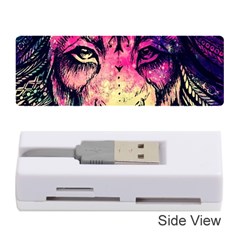 Psychedelic Lion Memory Card Reader (stick) by Cendanart