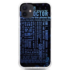 Doctor Who Tardis Iphone 12/12 Pro Tpu Uv Print Case by Cendanart