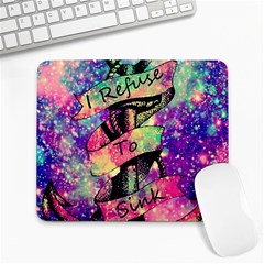 Anchor Purple Space Large Mousepad by Bedest