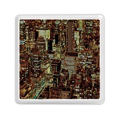 Photo New York City Skyscrapers Memory Card Reader (square) by Cendanart