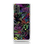 Psychodelic Absract Samsung Galaxy S20 6.2 Inch TPU UV Case Front