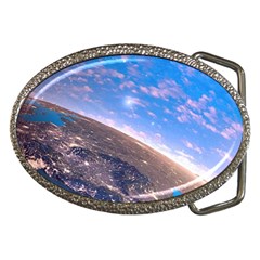 Earth Blue Galaxy Sky Space Belt Buckles by Cemarart