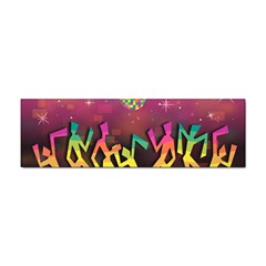 Dancing Colorful Disco Sticker Bumper (10 Pack) by Bajindul