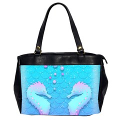 Seahorse Oversize Office Handbag (2 Sides) by Cemarart