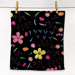 Beautiful Flower Plants Aesthetic Secret Garden Face Towel by Grandong