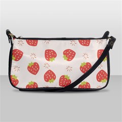 Strawberries Pattern Design Shoulder Clutch Bag by Grandong