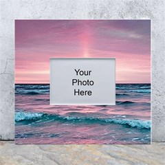 Sunset Ocean Beach Catcher Dream Evening Night Sunset White Wall Photo Frame 5  X 7  by Cemarart