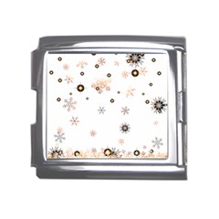 Golden-snowflake Mega Link Italian Charm (18mm) by saad11