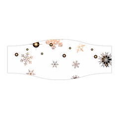 Golden-snowflake Stretchable Headband by saad11