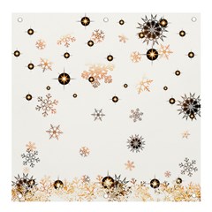 Golden-snowflake Banner And Sign 4  X 4  by saad11