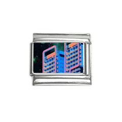 Fantasy City Architecture Building Cityscape Italian Charm (9mm) by Cemarart