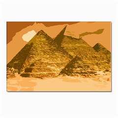 Pyramids Egypt Pyramid Desert Sand Postcards 5  X 7  (pkg Of 10) by Proyonanggan