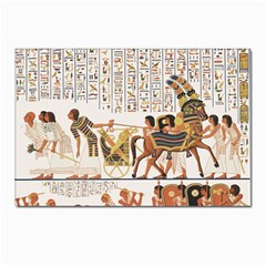 Ancient Egyptian Art Egypt Postcards 5  X 7  (pkg Of 10) by Proyonanggan