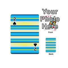 Stripes-3 Playing Cards 54 Designs (mini) by nateshop