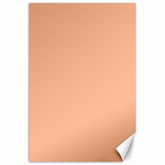 Peach Fuzz 2024 Canvas 24  X 36  by dressshop