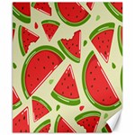 Cute Watermelon Seamless Pattern Canvas 8  x 10  8.15 x9.66  Canvas - 1