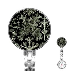 Weave Haeckel Lichenes Photobionten Stainless Steel Nurses Watch by Cemarart