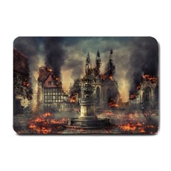 Braunschweig City Lower Saxony Small Doormat by Cemarart