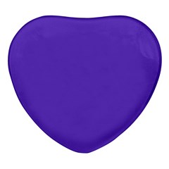 Ultra Violet Purple Heart Glass Fridge Magnet (4 Pack) by bruzer