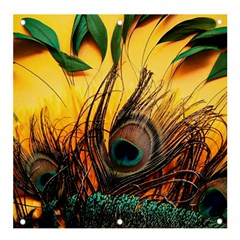 Sunset Illustration Water Night Sun Landscape Grass Clouds Painting Digital Art Drawing Banner And Sign 4  X 4  by Cemarart