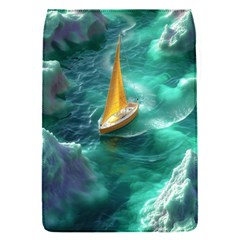 Silk Waves Abstract Removable Flap Cover (s) by Cemarart