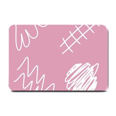 Elements Scribble Wiggly Lines Small Doormat by Cemarart