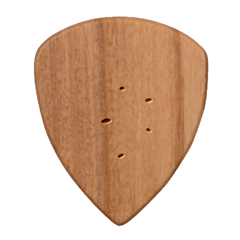 Doodle Flowers Leaves Plant Design Wood Guitar Pick (set Of 10) by Cemarart