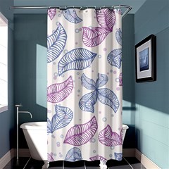 Blob Gradient Blur Scatter Shower Curtain 36  X 72  (stall)  by Cemarart