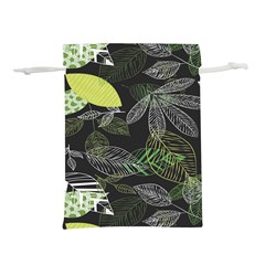 Leaves Floral Pattern Nature Lightweight Drawstring Pouch (s) by Cemarart