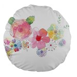 Flower-2342706 Large 18  Premium Round Cushions Back