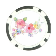 Flower-2342706 Poker Chip Card Guard by lipli