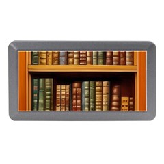 Room Interior Library Books Bookshelves Reading Literature Study Fiction Old Manor Book Nook Reading Memory Card Reader (mini) by Grandong