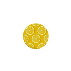 Lemon Fruits Slice Seamless Pattern 1  Mini Buttons by Apen