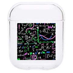 Math Linear Mathematics Education Circle Background Hard Pc Airpods 1/2 Case by Apen