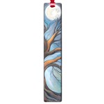 Tree Branches Mystical Moon Expressionist Oil Painting Acrylic Painting Abstract Nature Moonlight Ni Large Book Marks Front