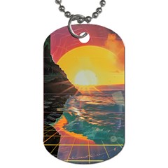 Pretty Art Nice Dog Tag (one Side) by Maspions