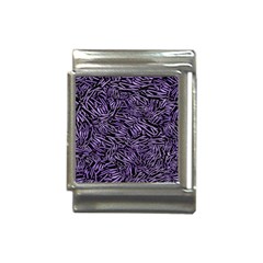 Enigmatic Plum Mosaic Italian Charm (13mm) by dflcprintsclothing