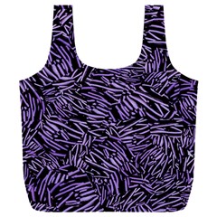 Enigmatic Plum Mosaic Full Print Recycle Bag (xxxl) by dflcprintsclothing