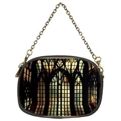 Stained Glass Window Gothic Chain Purse (one Side) by Maspions