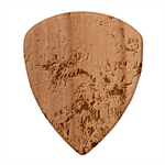 Blend Marbling Wood Guitar Pick (Set of 10) Front